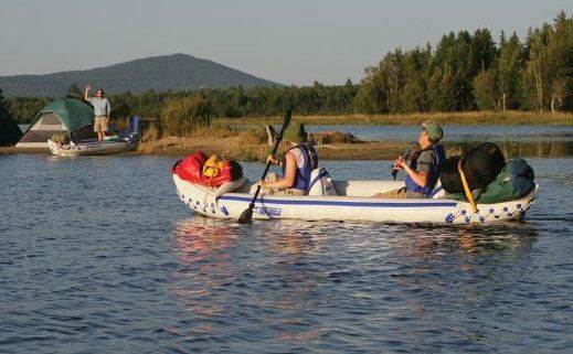 SEA EAGLE 370 Professional 3 Person Inflatable Sport Kayak Canoe w/ Paddles - VMInnovations