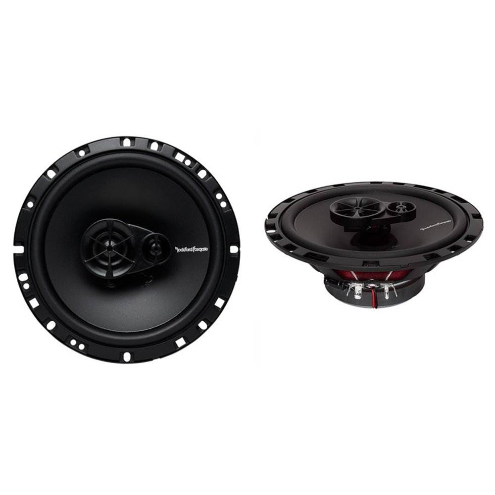 Rockford Fosgate 6.5" 90W 3 Way Car Audio Coaxial Speakers (Pair) (Refurbished)