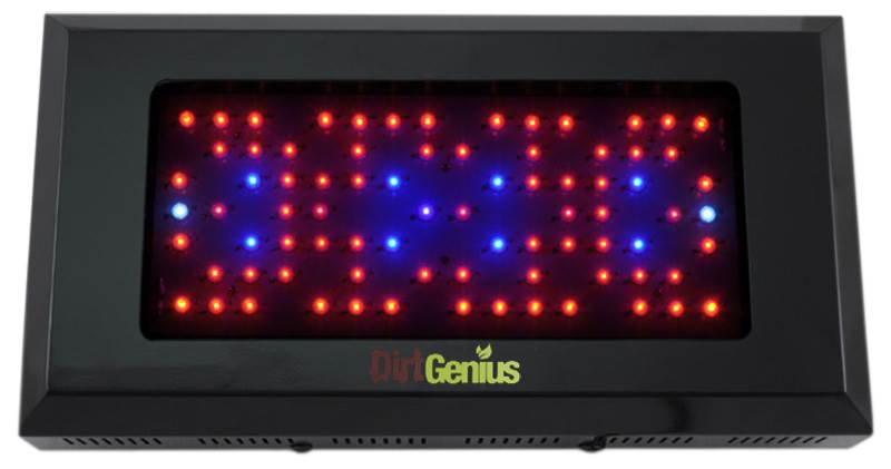 Dirt Genius 180W UV LED Panel Grow Light System Flowering Hydroponic - Open Box