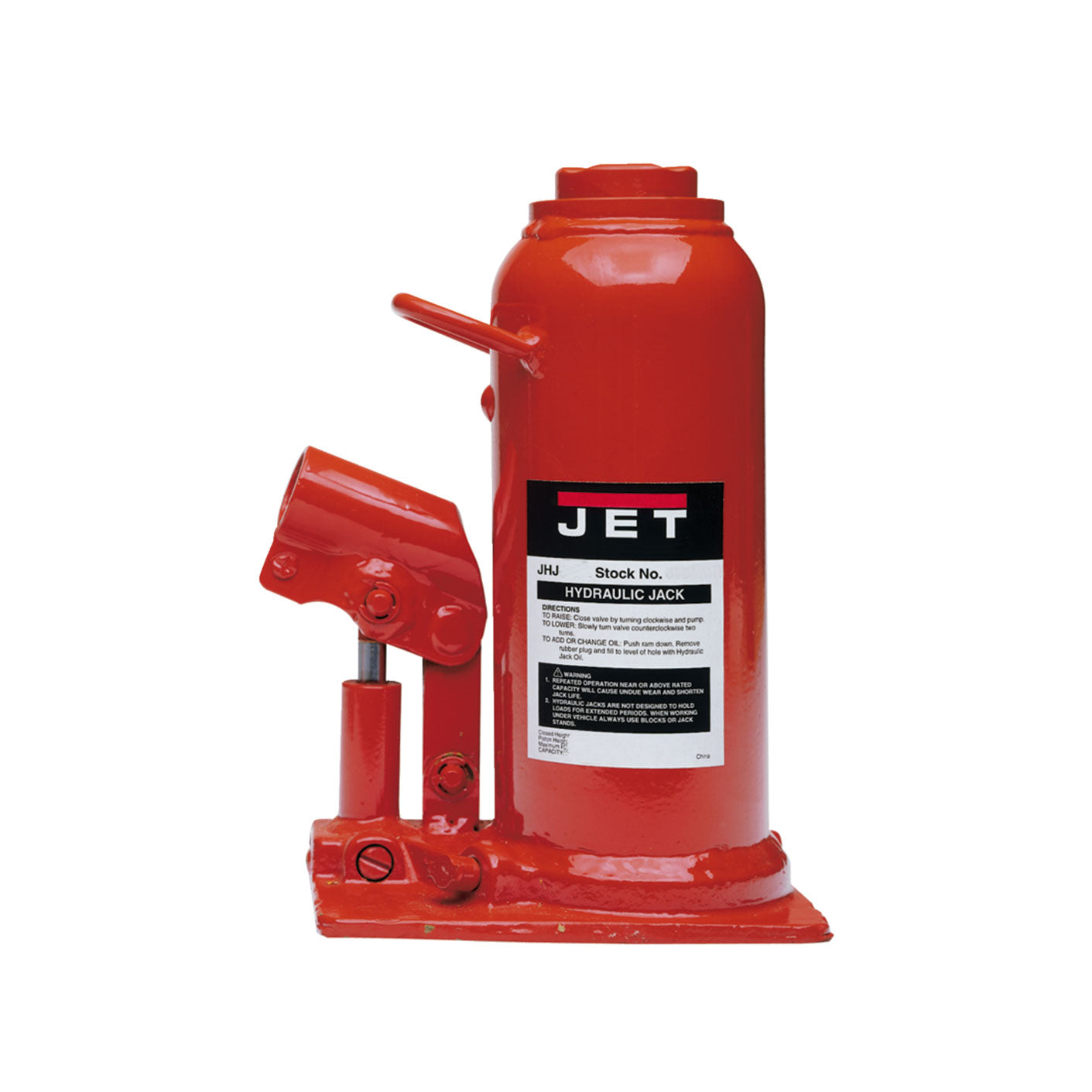 Jet JHJ-12-1/2 12.5 Ton Hydraulic Durable Welded Auto Mechanic Bottle Jack Lift - VMInnovations