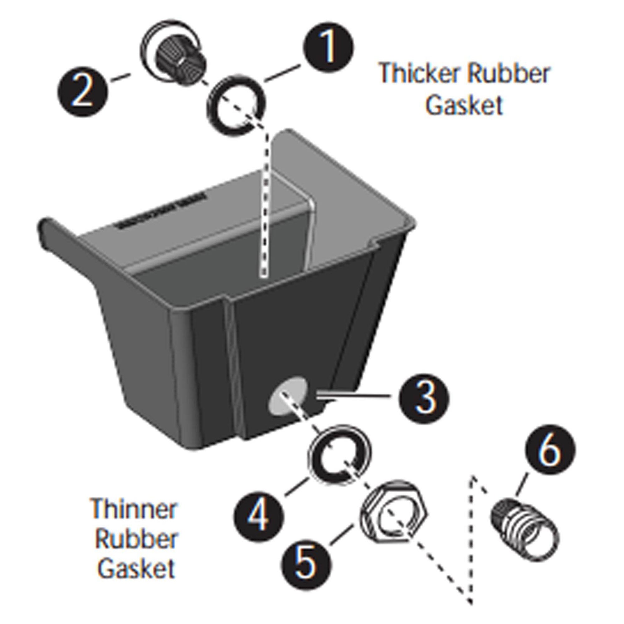 Pondmaster Pro 1000 Molded Waterfall Box System w/ 8" Spillway - (Open Box)