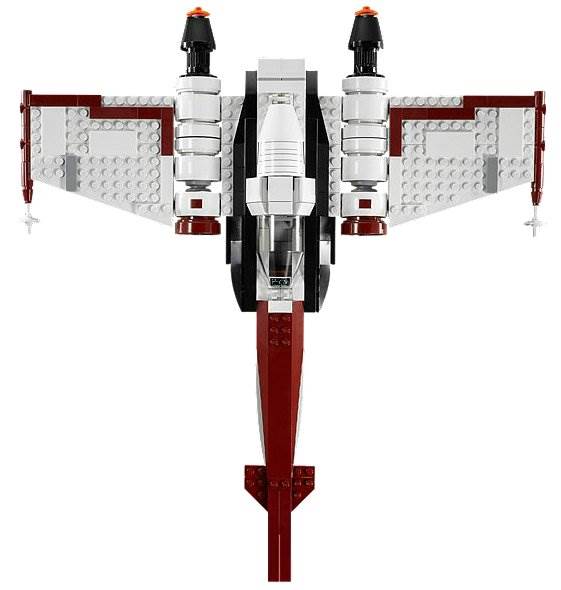 LEGO® Star Wars® Z-95 Headhunter Starfighter Spaceship w/ 3 Minifigures | 75004 + Haden 75027 Heritage 2 Slice Wide Slot Stainless Steel Bread Toaster, Turquoise - VMInnovations