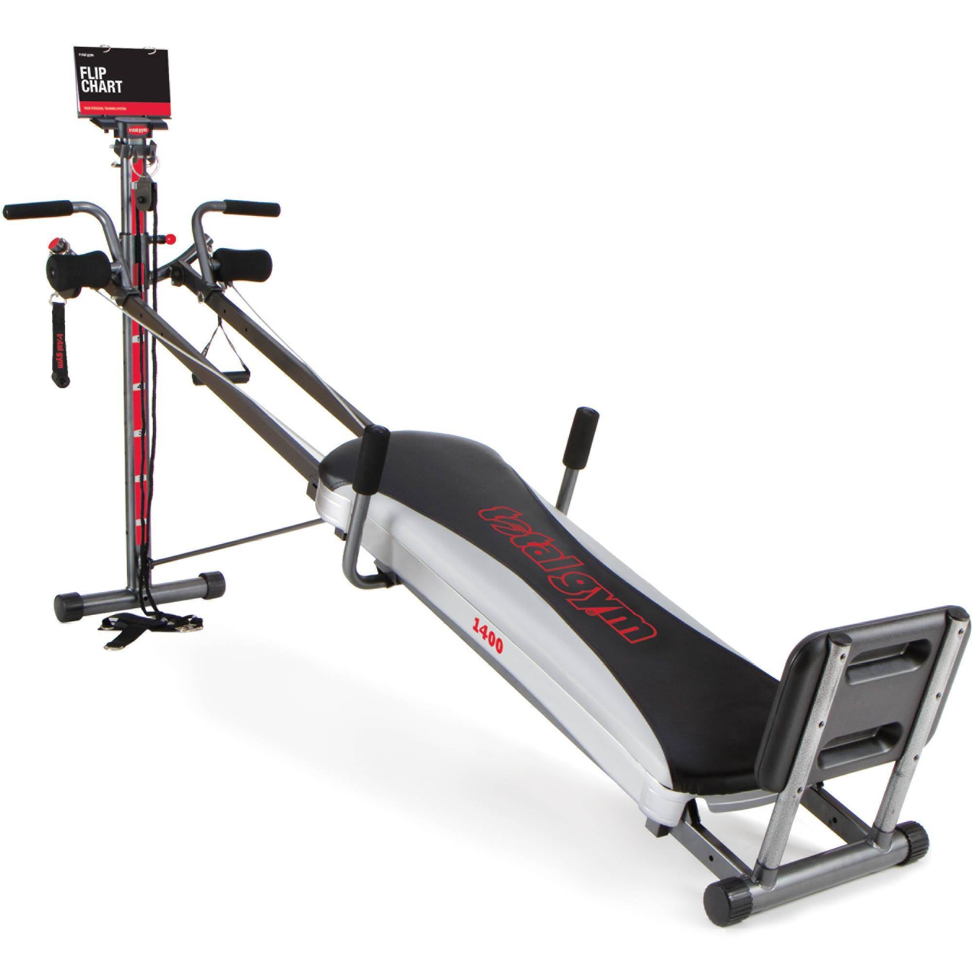 Total Gym 1400 Deluxe Home Fitness Exercise Machine Equipment - Damaged Seat