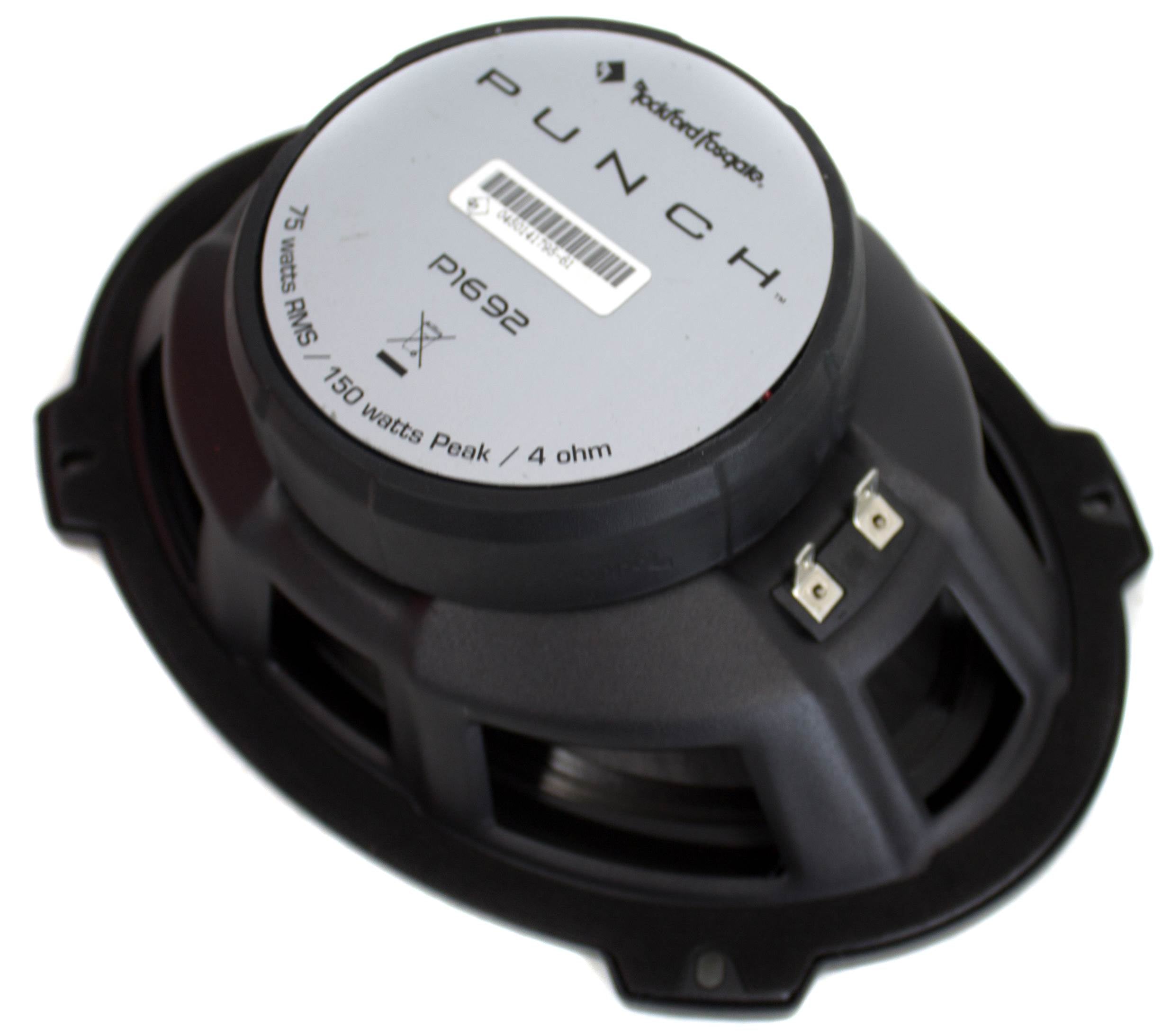 2) Rockford Fosgate P1692 6x9" 150 Watt Car Coaxial Speakers Audio - Open Box