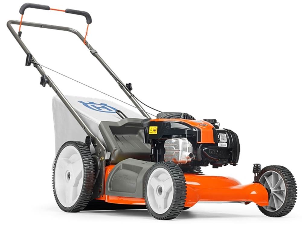 Husqvarna 5521P 21" 140cc Gas Powered Push Grass Lawn Mower - Missing Wheels