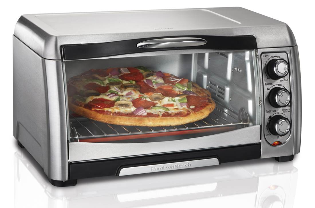 Hamilton Beach 31333 Convection 6 Slice Toaster Oven Broiler (Open Box)