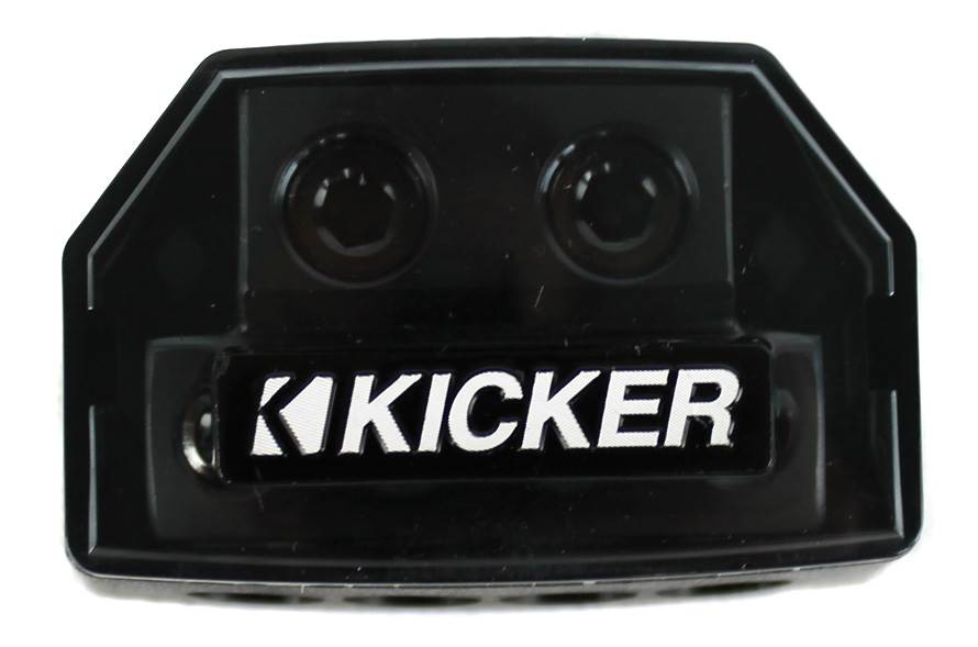 2) Kicker DB4 Distribution Blocks w/ 2) 1/0-8 Gauge Inputs and 4) 8 Ga Outputs