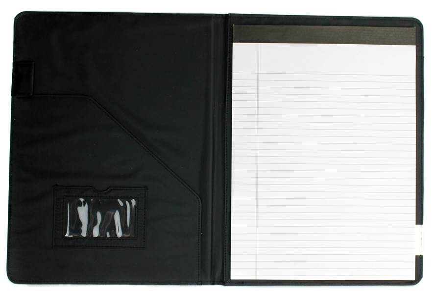 PlanAhead 74147 Business Black Folding Writing Letter Pad Padfolio - Missing Pad