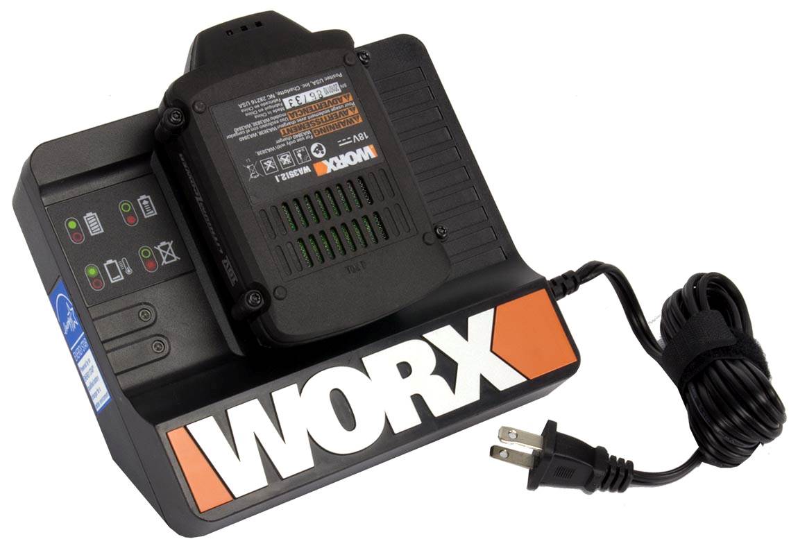 Worx WG912.51 18V WG151+WG540 Electric Leaf Blower/Trimmer - Open Box