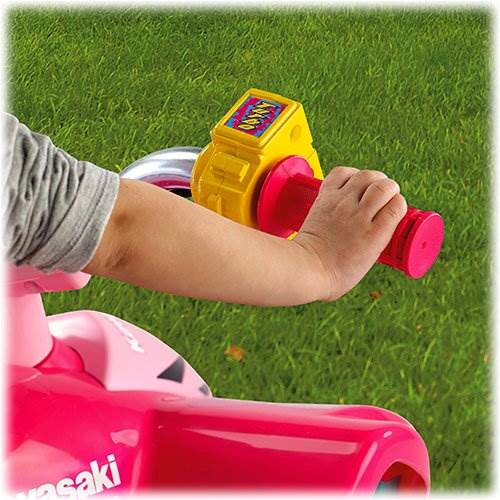 Power Wheels Barbie Kawasaki KFX 4-Wheel ATV Electric 12V Ride-On - Open Box!