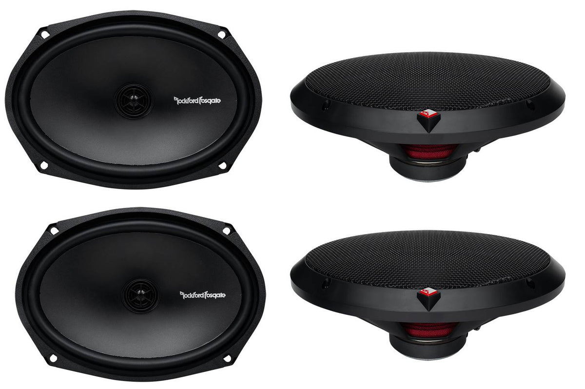 Rockford Fosgate R169X2 6x9" 260W 2 Way Car Coaxial Speakers Audio Stereo