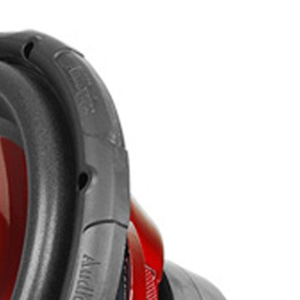 Audiopipe 12" 1600W Car Audio Dual 4 Ohm High Power Subwoofer, Red (Open Box)