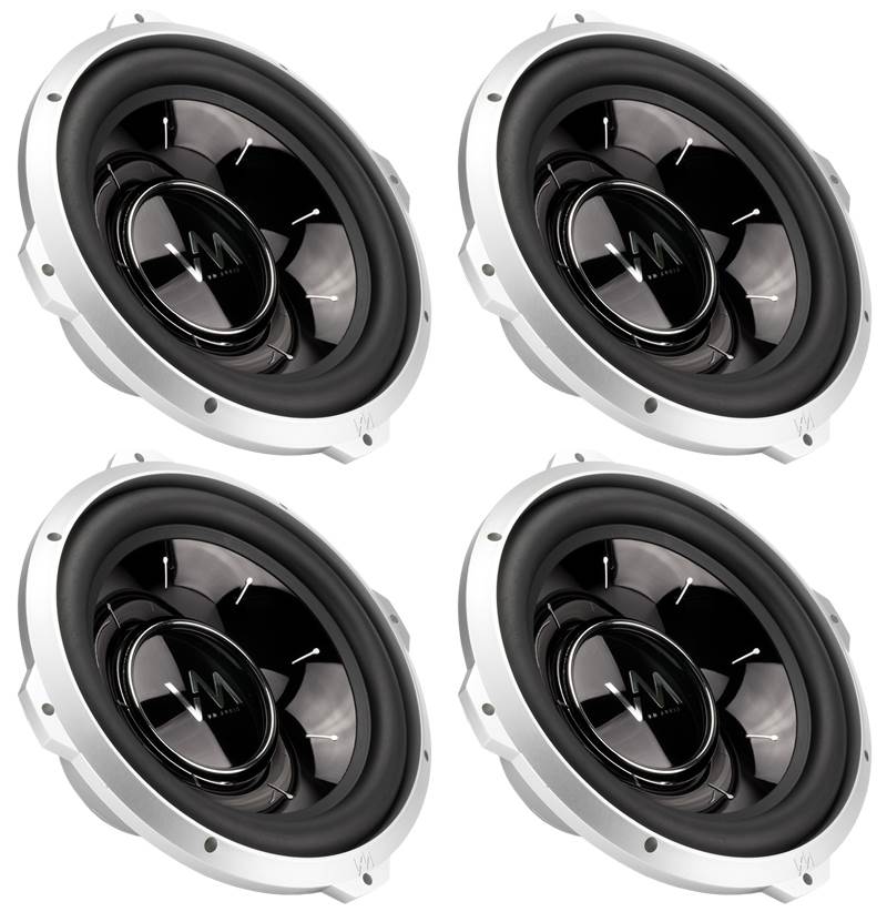 4 VM Audio SRW12 12" 4000W Car Subwoofers Power Subs Woofer DVC 4 Ohm 4000 Watts