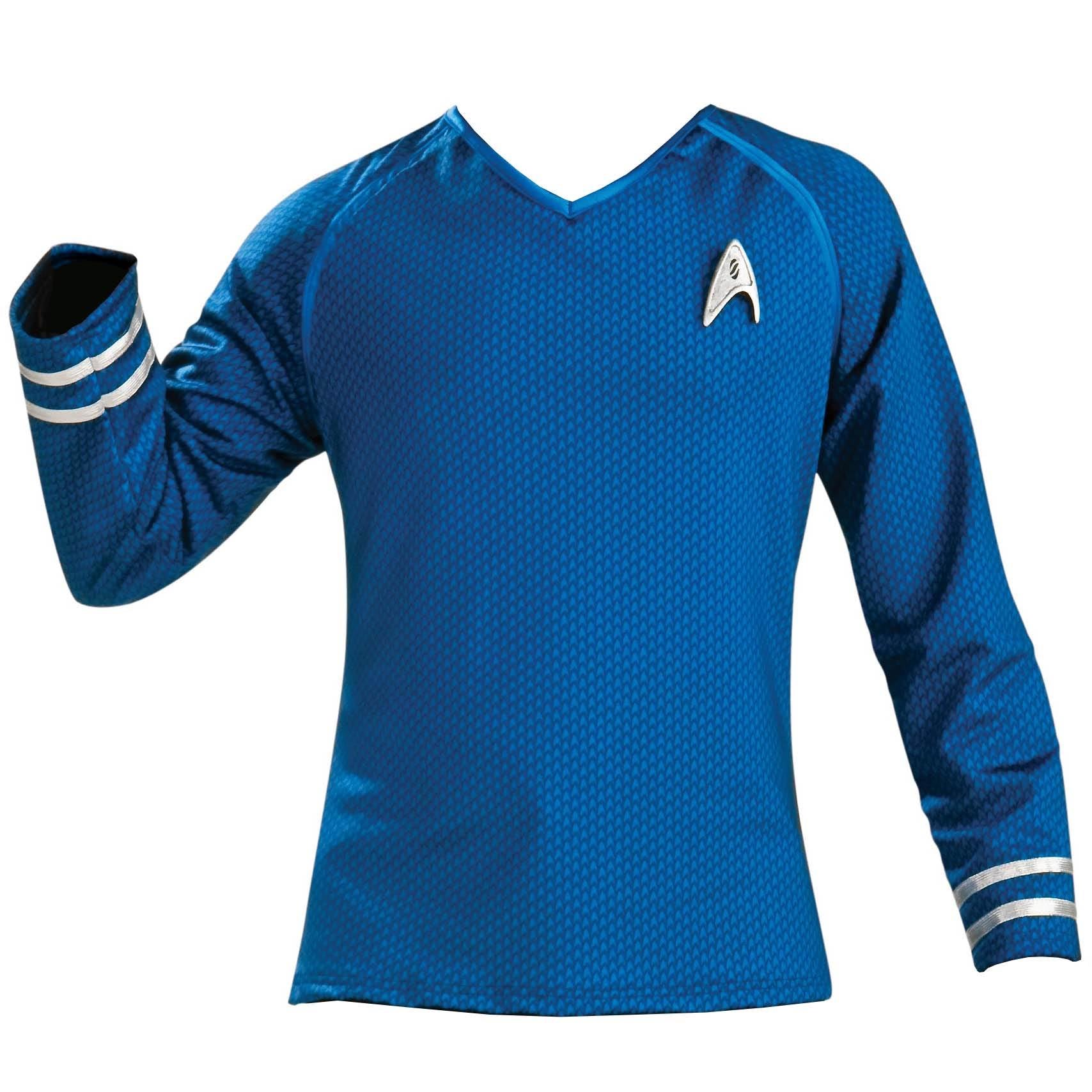 Rubies Star Trek Grand Heritage Spock Adult Blue Costume - X-Large (Open Box)