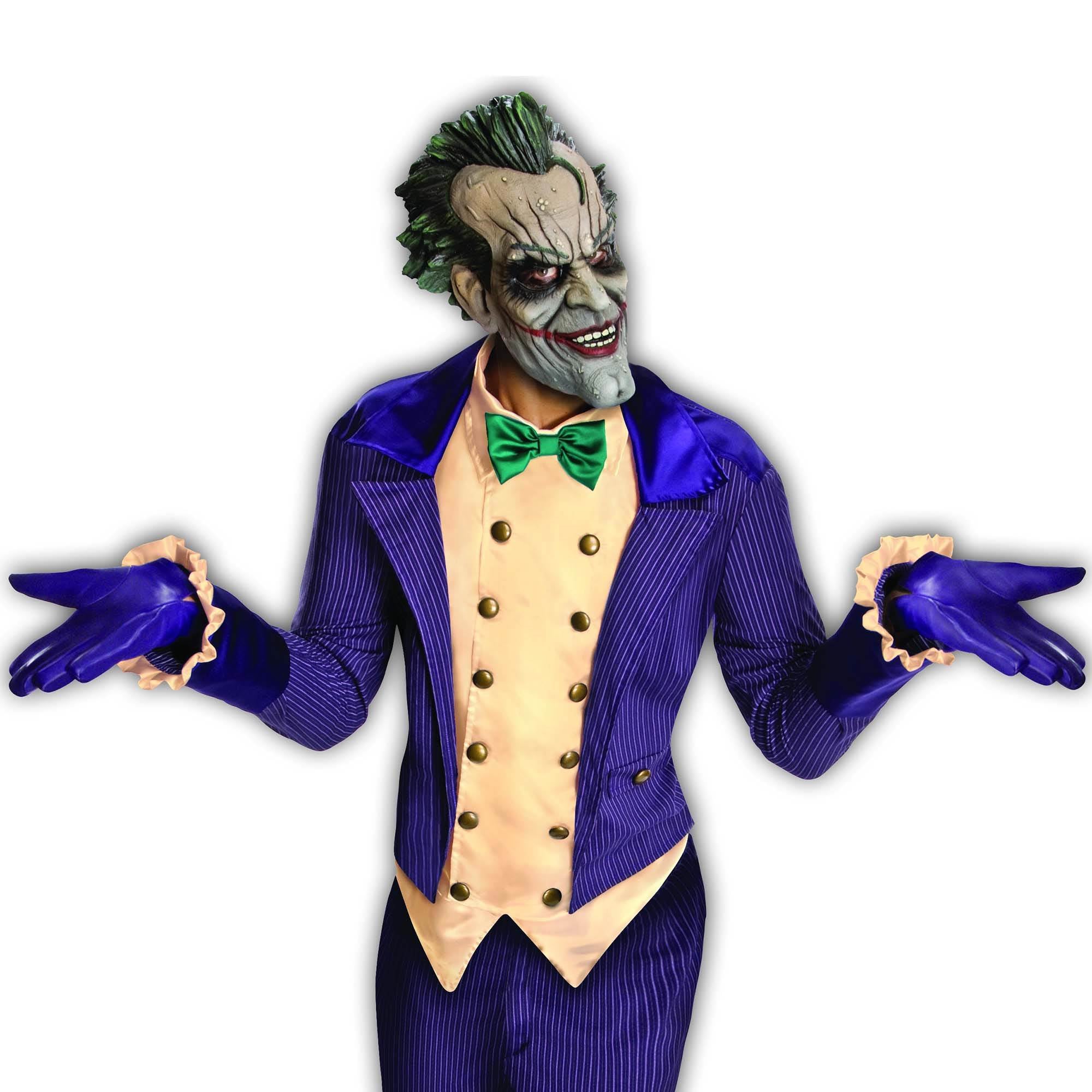 Rubies Joker Batman Arkham City Adult Costume - Standard - Missing Button