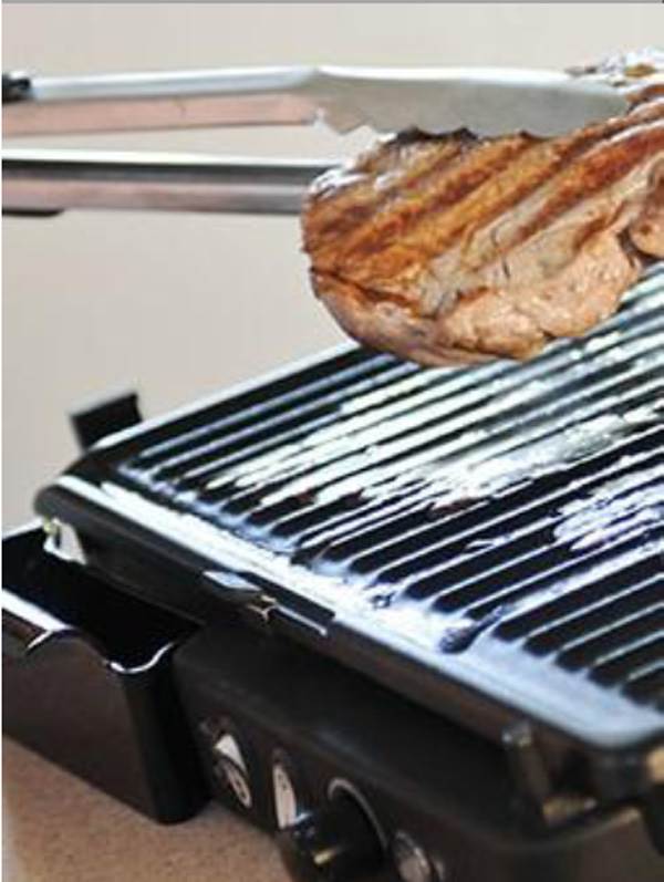 Grundig 1805301U 120 sq.in 12x10" Electric Home Kitchen Grill - Open Box