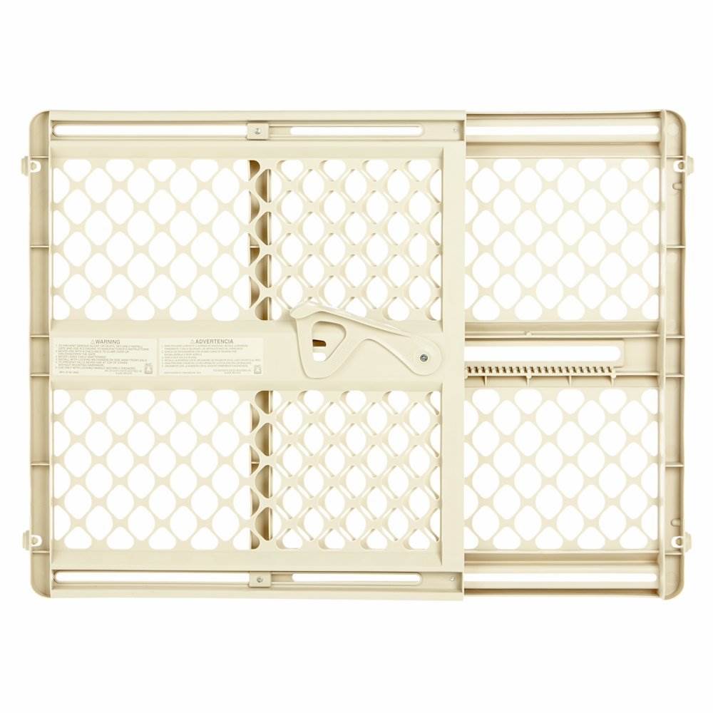North States Supergate Ergo Baby/Child Safety Pet Gate - Ivory - Lightly Used