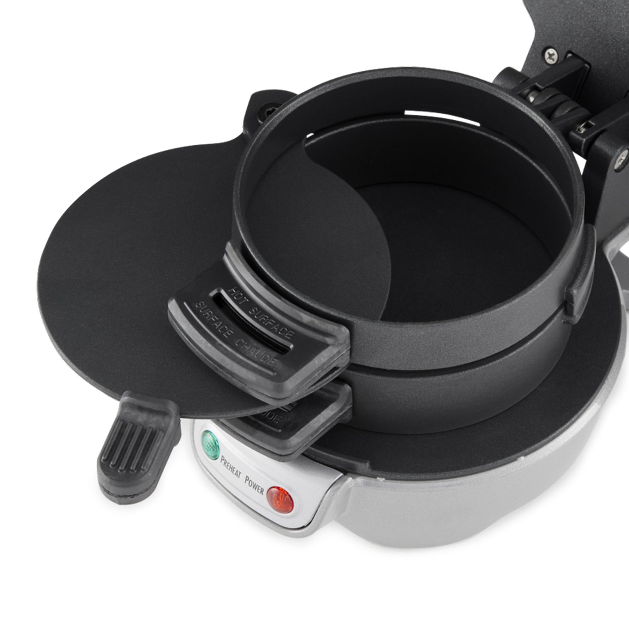 Hamilton Beach Breakfast Sandwich Maker Kitchen Counter Top Press (Open Box)