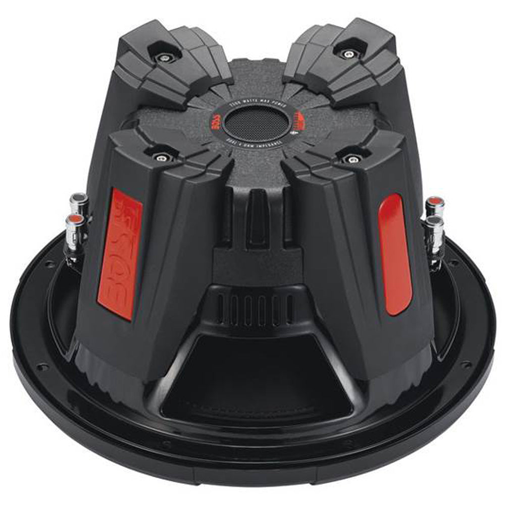 2 BOSS P126DVC 12" 2300W Car Subwoofers Subs & 1600W 2-Ch Amp & 8 Gauge Amp Kit