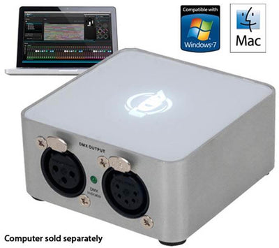 AMERICAN DJ ADJ myDMX 2.0 Computer Hardware Software Light Controller Interface