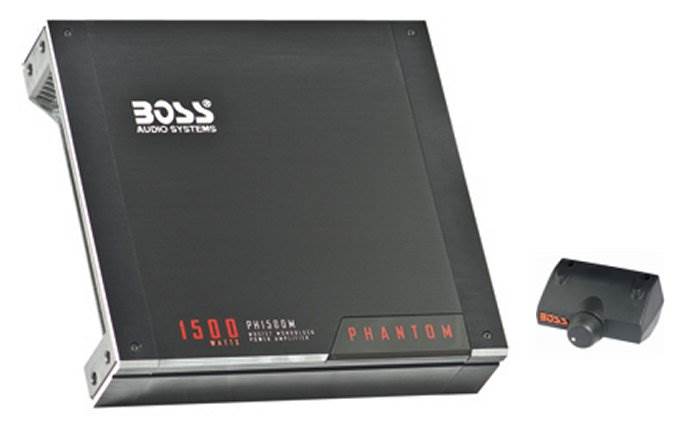 New BOSS PH1500M 1500W MONO A/B Car Audio Amplifier Amp +8 Gauge Amp Install Kit