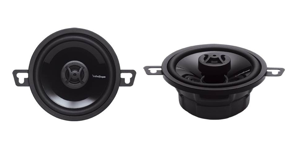 Rockford Fosgate Punch P132 80W 3.5" 2-Way Full-Range Car Audio Speakers, Pair