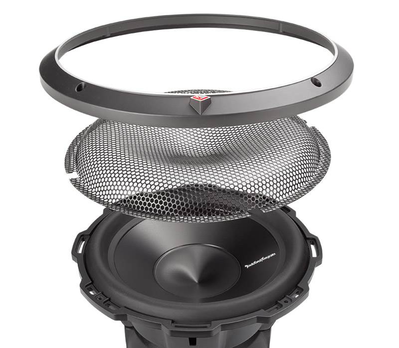 ROCKFORD FOSGATE P2P3G-12 12" Stamped Mesh Subwoofer Grille Insert (Open Box)