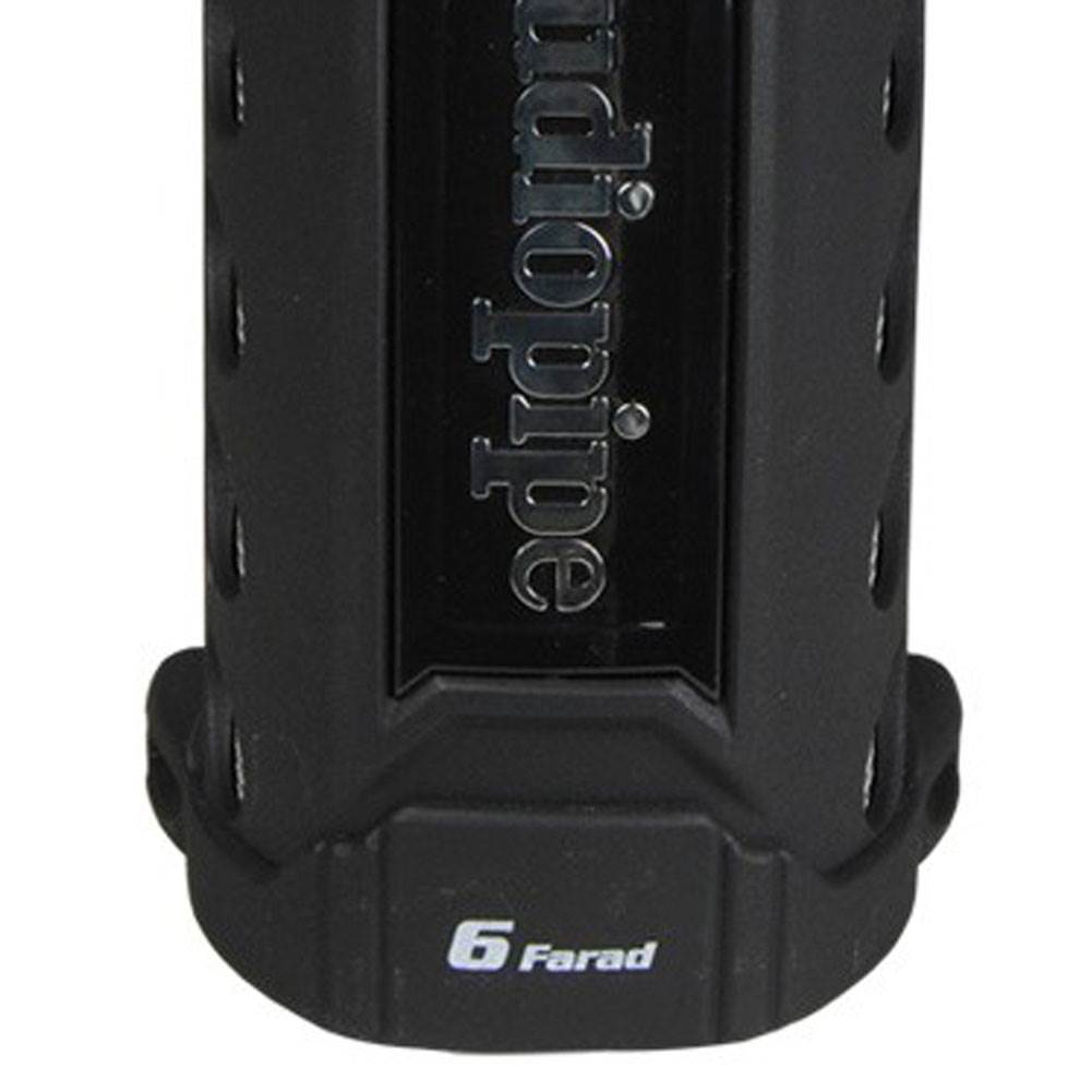 Audiopipe ACAP-6000 6 Power Car Audio Capacitor Digital Display Black (2 Pack) - VMInnovations