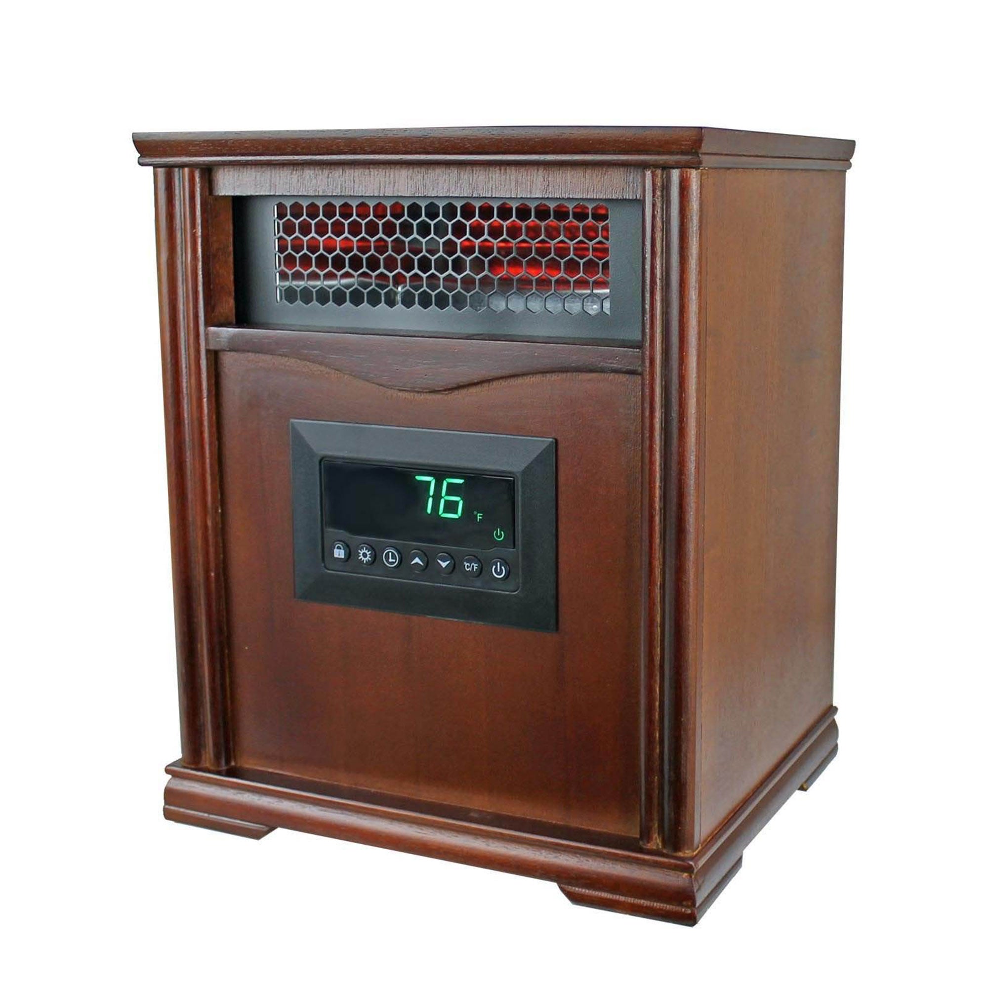 Lifesmart 4 Element 1500W Portable Electric Infrared Quartz Space Heater (Used) - VMInnovations