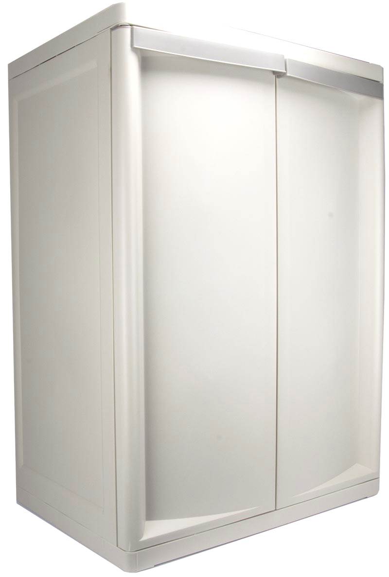 Sterilite Heavy Duty Adjustable 2 Shelf Base Cabinets Storage (Open Box)