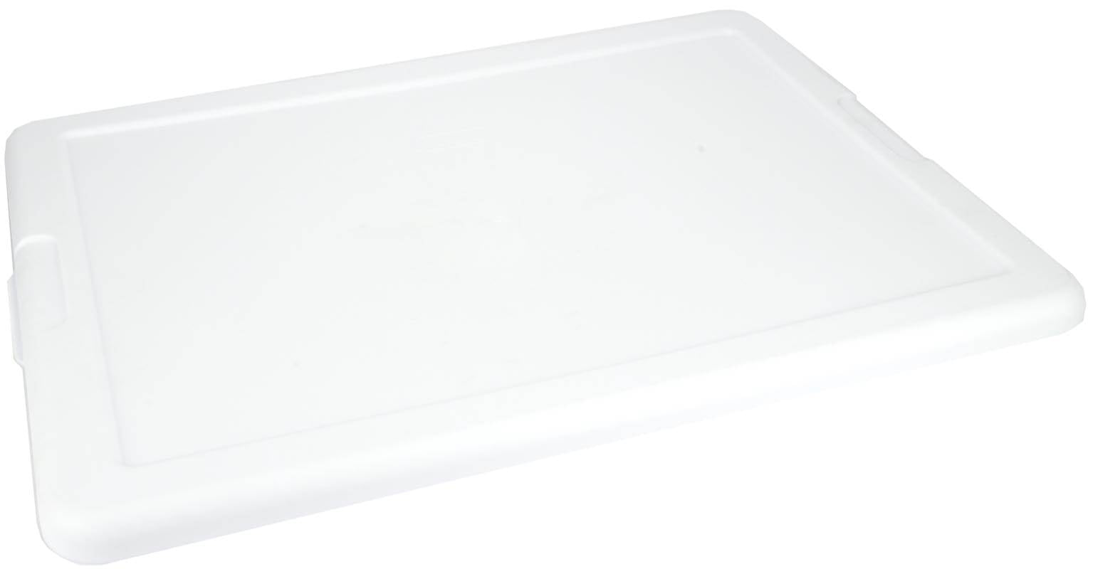 Sterilite 16598008 Lidded 56 Quart Clear Bin Storage Tote Container (Open Box)