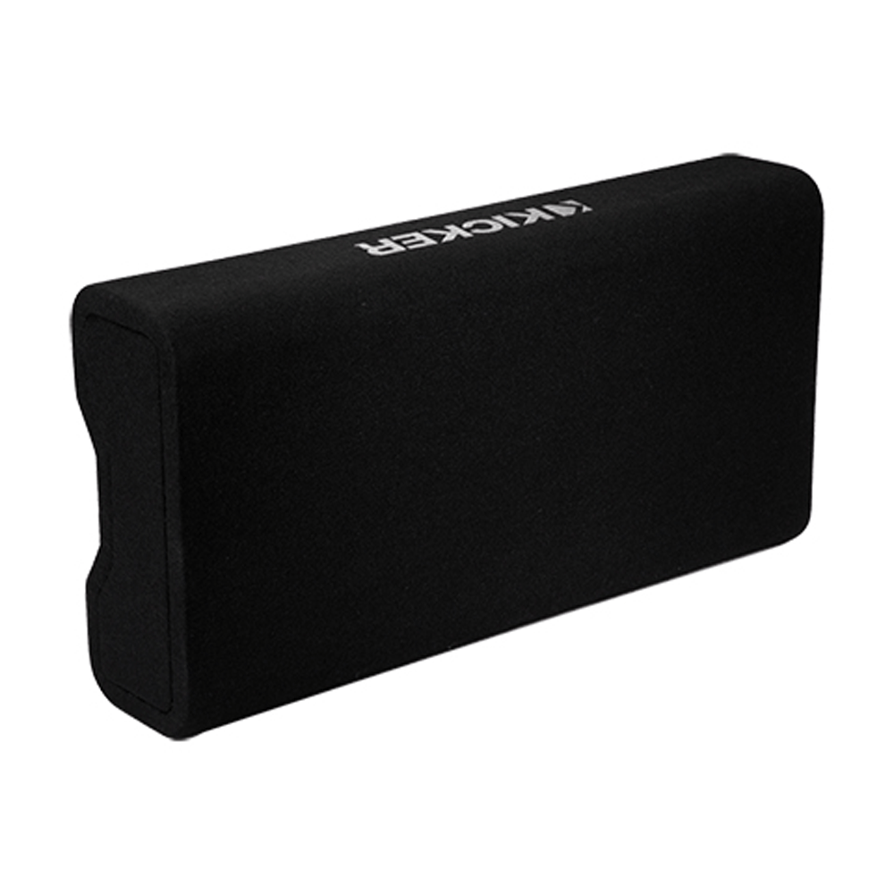 KICKER 48TRTP102 Down Firing 10 Inch CompRT 2 Ohm Loaded Subwoofer Enclosure - VMInnovations