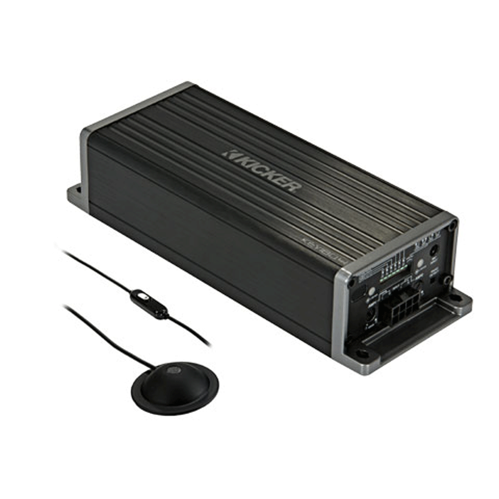 KICKER 47KEY2004 Smart 4 Channel 200W Amplifier Bass Revealer Audio Processor - VMInnovations