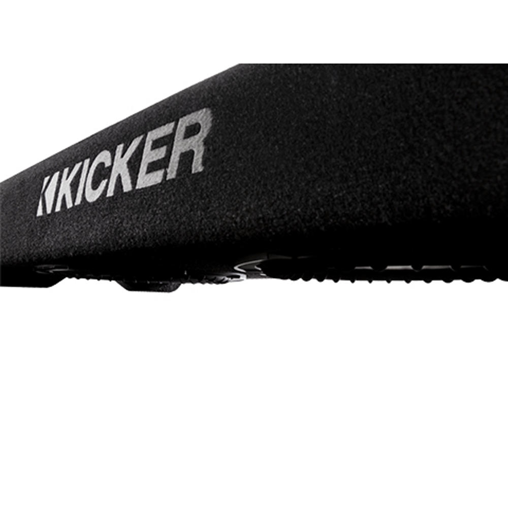KICKER 48TRTP102 Down Firing 10 Inch CompRT 2 Ohm Loaded Subwoofer Enclosure - VMInnovations