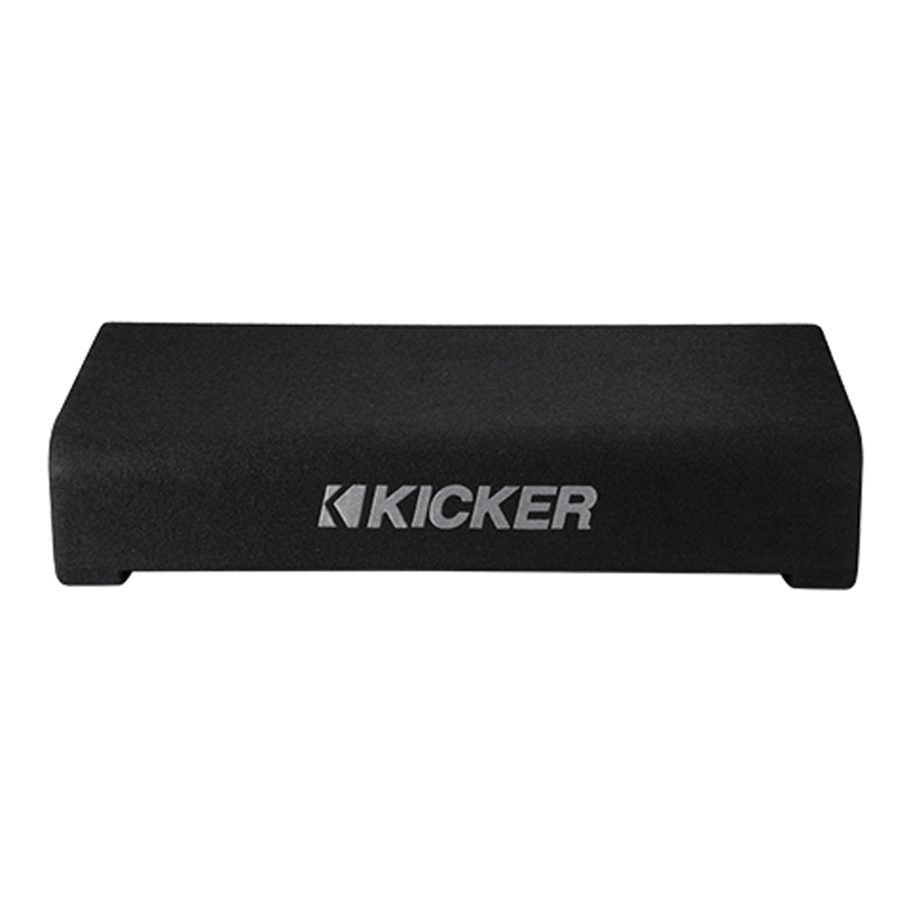 KICKER 48TRTP102 Down Firing 10 Inch CompRT 2 Ohm Loaded Subwoofer Enclosure - VMInnovations