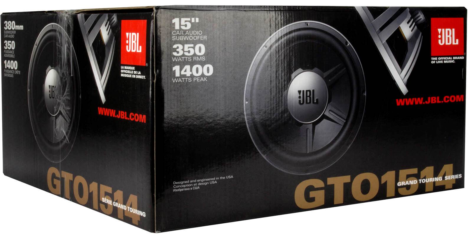 2) New JBL GTO1514 15" 2800 Watt Car Subwoofers Power Sub Audio Woofer SVC 4 Ohm