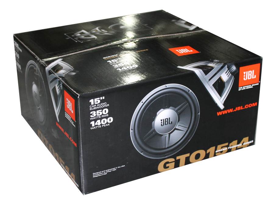 2) New JBL GTO1514 15" 2800 Watt Car Subwoofers Power Sub Audio Woofer SVC 4 Ohm