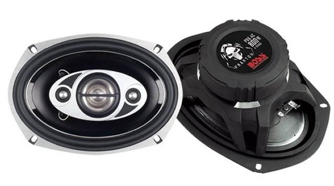 Boss P694C 6x9" 800W and 2) Boss P654C 6.5" 400W 4-Way Car Coaxial Speakers - VMInnovations