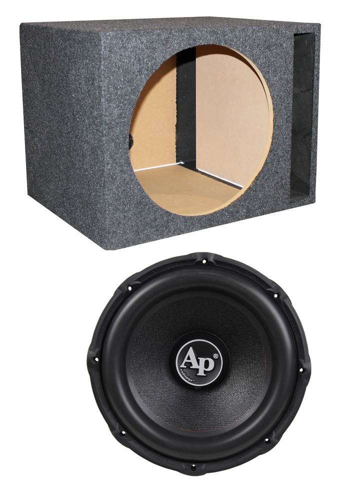 Audiopipe TXX-BD3-15 15" 2400W Car Audio Subwoofer TXXBD315 + Vented Sub Box
