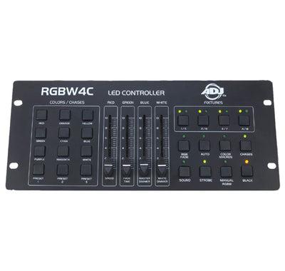 American DJ 32 Channel RGB/RGBW/RGBA LED DMX Lighting Controller | RGBW4C
