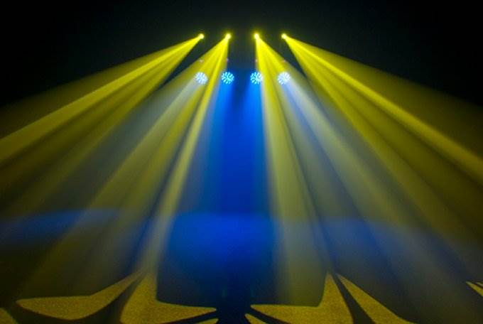 CHAUVET 4BAR FLEX LED RGB DMX Mountable DJ Novelty Lights w/CH-02 Stand & Cable