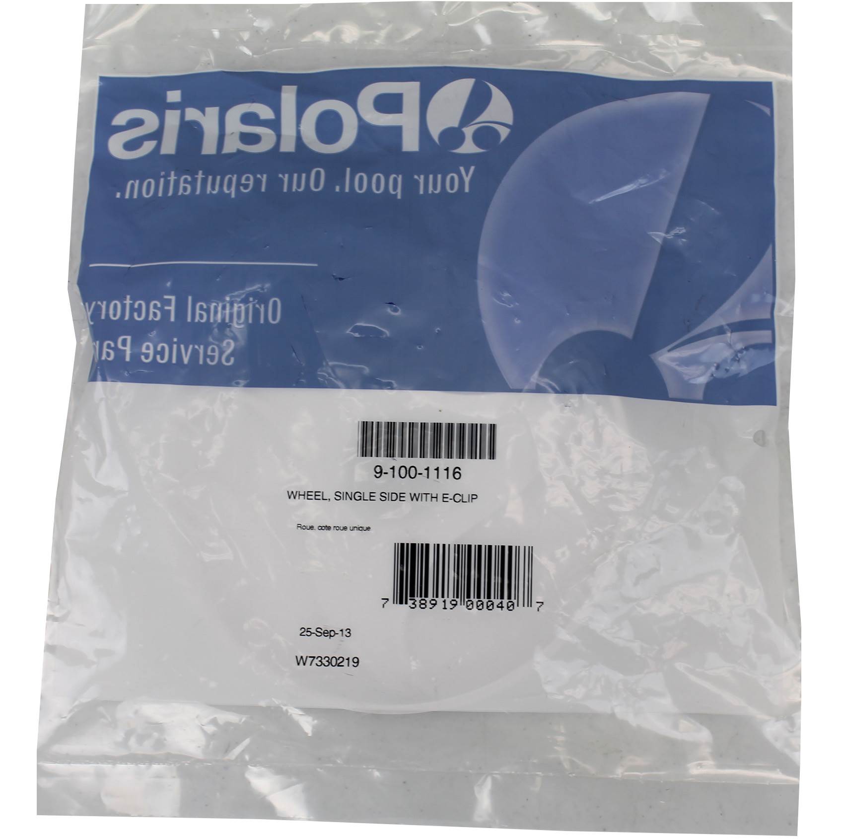Polaris Swimming Pool Vac Cleaner Single Side Wheel 360 380 9-100-1116(Open Box) - VMInnovations