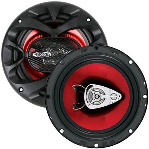 Boss BV7325B 3.2" LCD In-Dash Receiver + 2) 6x9" 400W and 2) 6.5" 300W Speakers