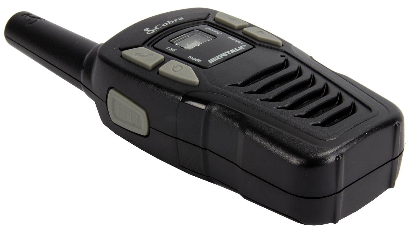 2 COBRA MicroTalk CX102A 16-Mile 22-Channel 2-Way Walkie Talkie Radios -Open Bo