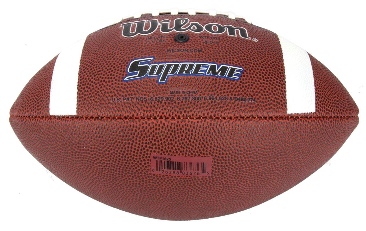 WILSON WTF1625 NCAA Official Size Supreme Composite Leather Football - Open Box