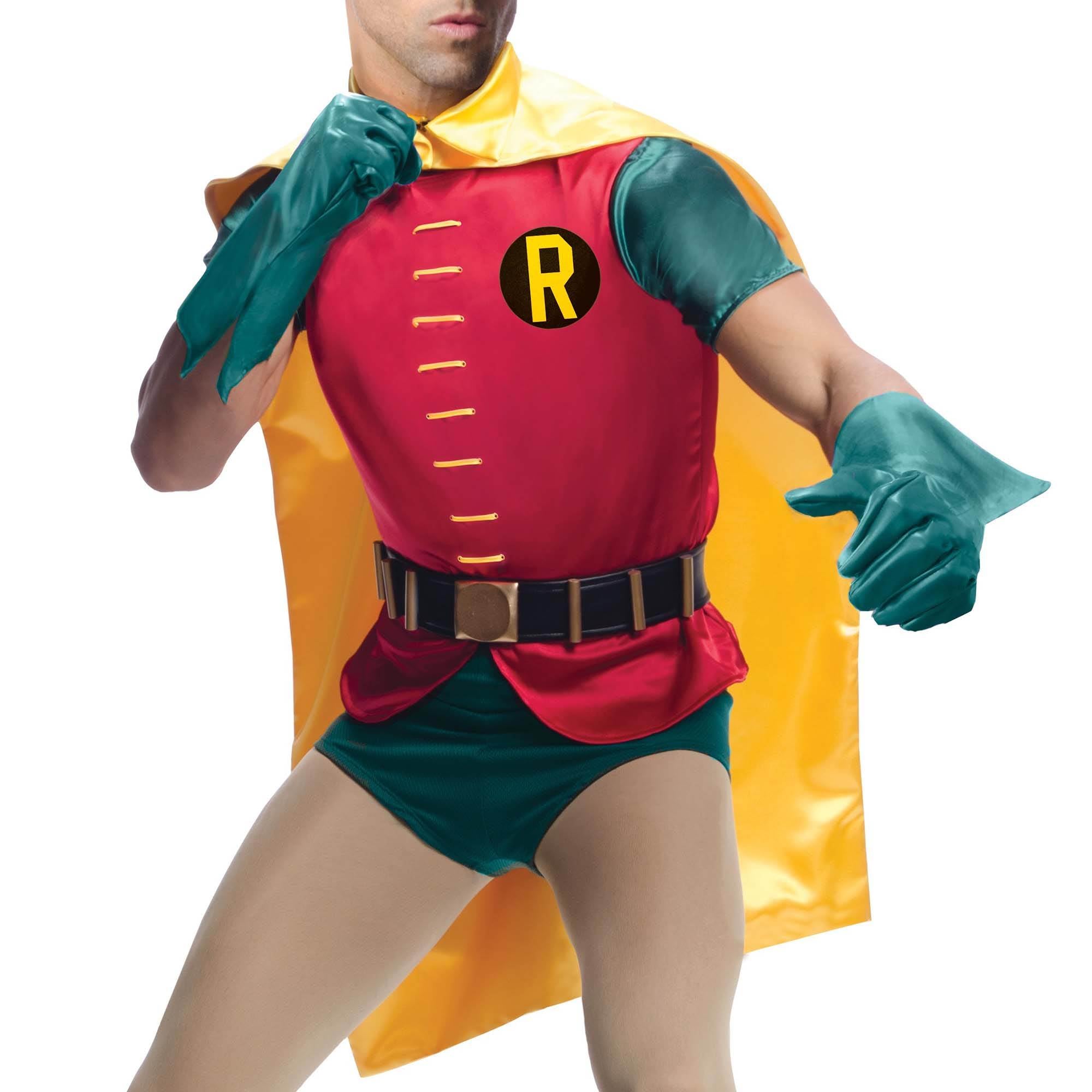 Rubie's Batman Grand Heritage Robin Classic Adult Costume, X-Large (Open Box)