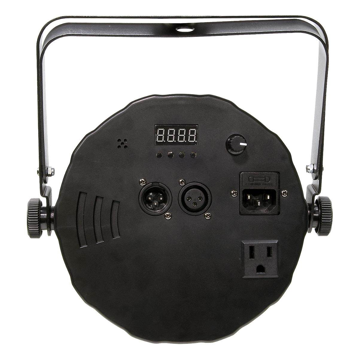 Chauvet SlimPar 56 LED Par 8 Can Lights + ADJ Controller + 2 Travel Cases