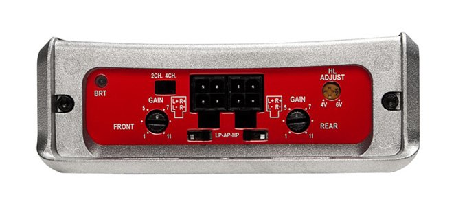 Rockford Fosgate PBR300X4 300W 4-Channel Amp for Compact Sub Systems (4 Pack)