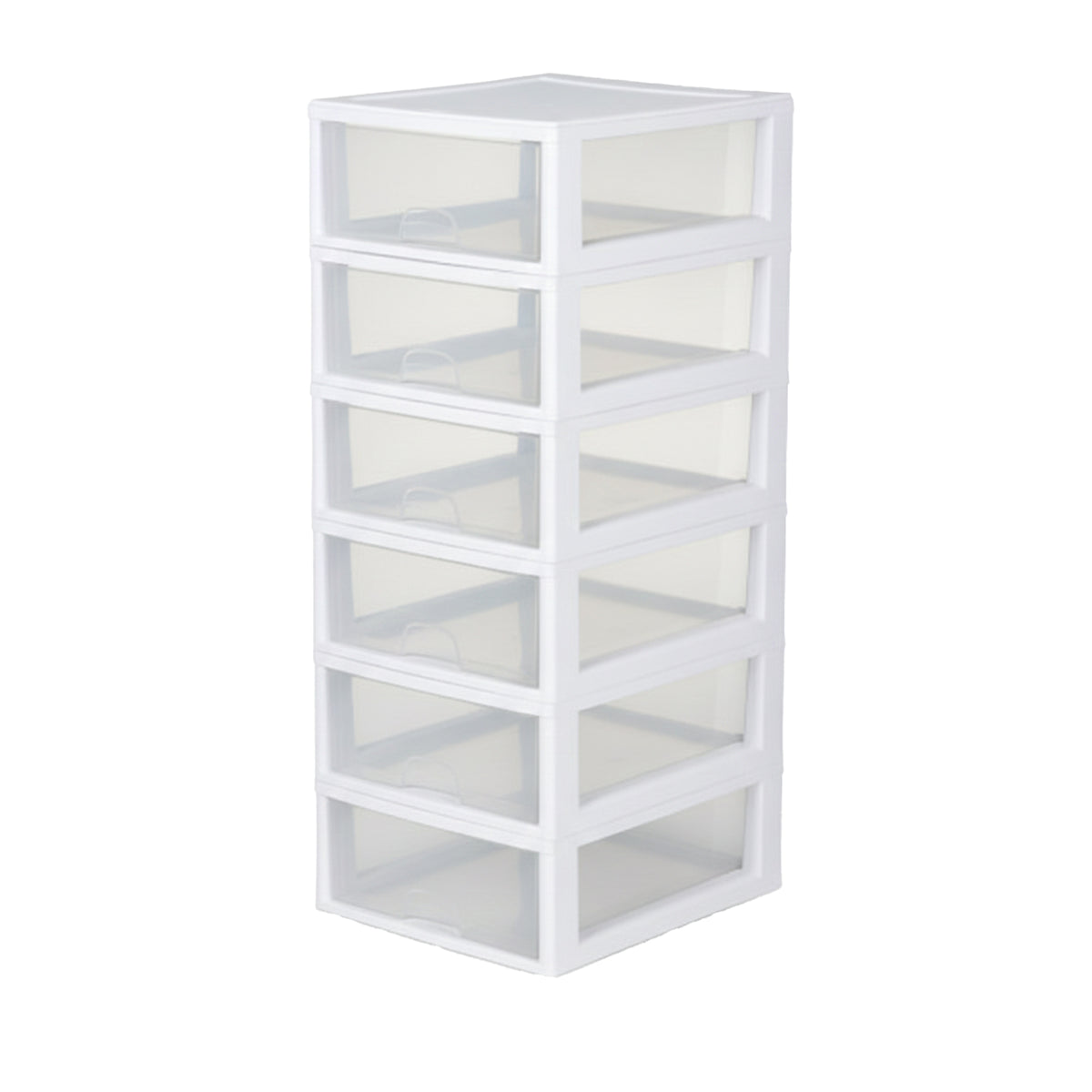 Sterilite 16-Qt Modular Stacking Storage Drawer Containers (Open Box) (6 Pack)