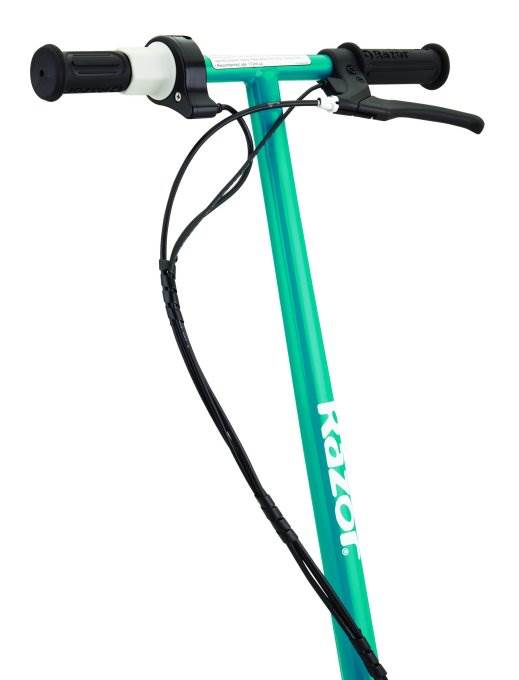 Razor E200 Electric Motorized Kids Scooter (Teal) w/ Helmet, Elbow & Knee Pads
